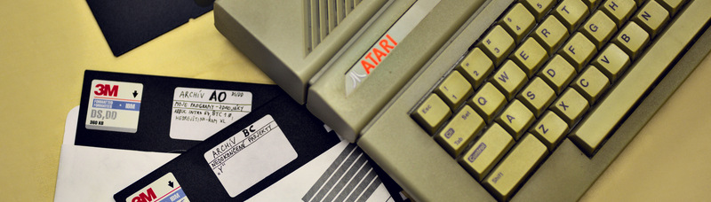 Diskety a Atari XE