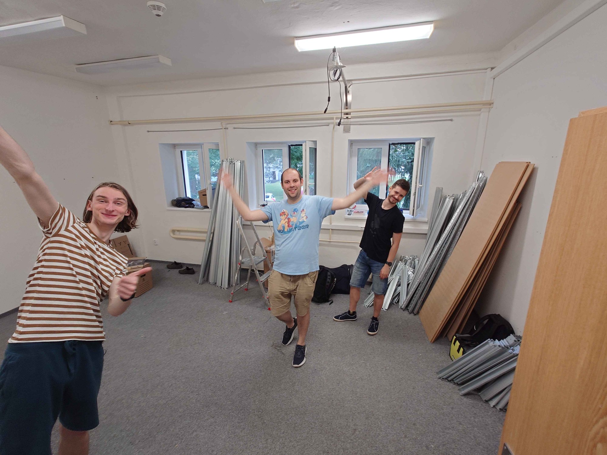 Odstěhovali jsme se ze Strahova!